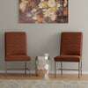 DIAMOND ELISE Rust Dining Chair (2/ctn - Sold in Pairs)