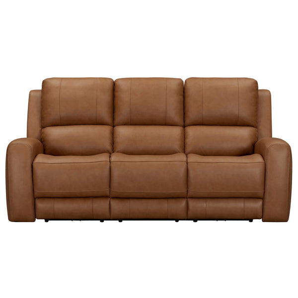 BELMONT - LYRIC CARAMEL Zero-Gravity Power Sofa - Parker House