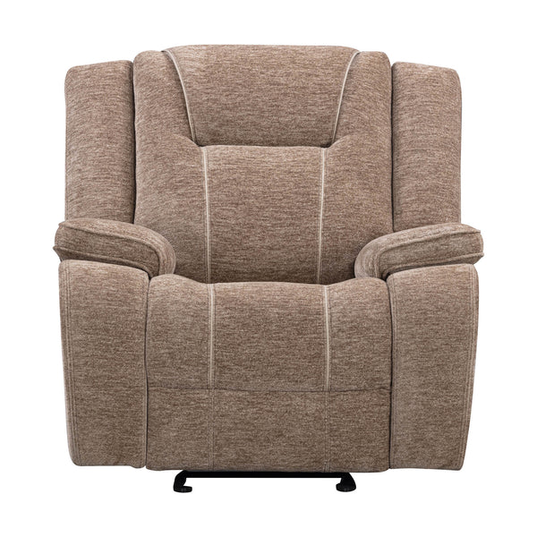 BRUNO - PLUSH TOBACCO Manual Glider Recliner - Parker House Furniture