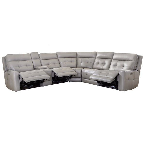 CANTERBURY - PEWTER 6pc Zero Gravity Modular Power Reclining