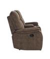 COOPER - SHADOW BROWN Manual Console Loveseat