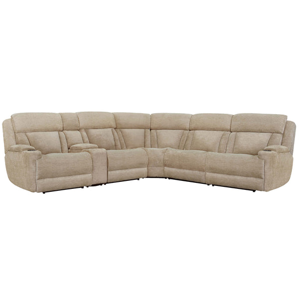 DALTON - LUCKY FAWN 6pc Power Reclining Sectional - Parker House