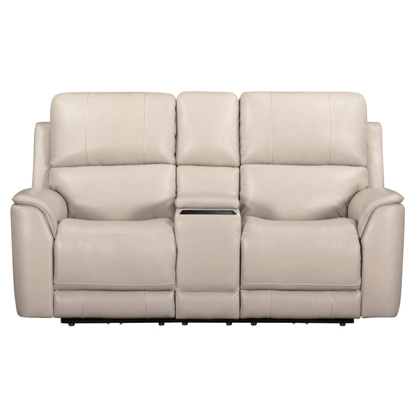 EASTON - STEAMBOAT QUARTZ Power Zero Gravity Tilt Console Loveseat