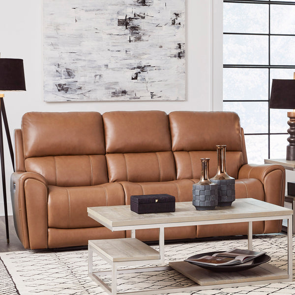 HANCOCK - APPLE CIDER Power Zero Gravity Drop Down Table Sofa