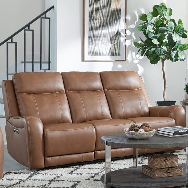 HAYWOOD - BUTTERNUT Power Sofa with Power Headrests - Parker House