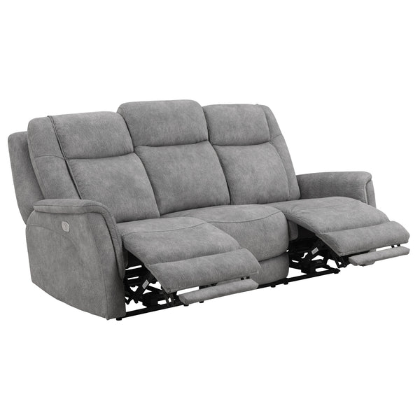 クラブハウスCLUBHAUS XLサイズグレー LINUS - HUDSON GREY Power Zero Gravity Sofa - Parker House Furniture