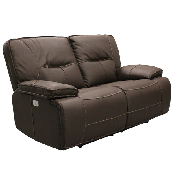 SPARTACUS - CHOCOLATE Power Loveseat - Parker House Furniture