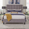 AVERY - STREAM Upholstered Bed Collection (Grey)