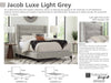 JACOB - LUXE LIGHT GREY King Bed 6/6