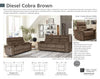 DIESEL - COBRA BROWN  Manual Reclining Collection