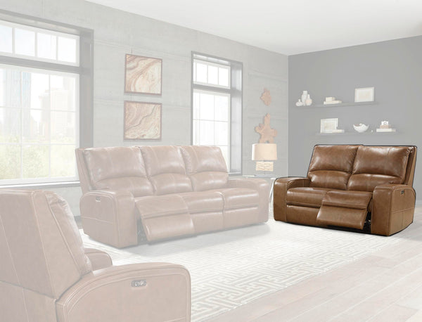 SWIFT - BOURBON Power Loveseat - Parker House Furniture