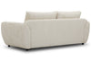 UTOPIA - MEGA IVORY Sofa - 2 cushion seat with lumbar pillow