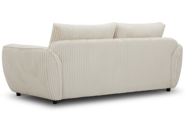 UTOPIA - MEGA IVORY 2 Seat Sofa with Lumbar Pillow - Parker House