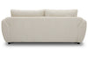 UTOPIA - MEGA IVORY Sofa - 2 cushion seat with lumbar pillow