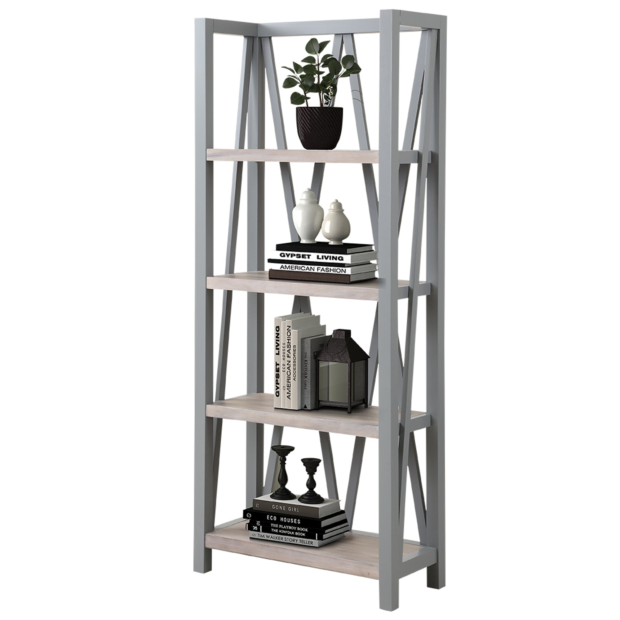 AMERICANA MODERN - DOVE Etagere Bookcase