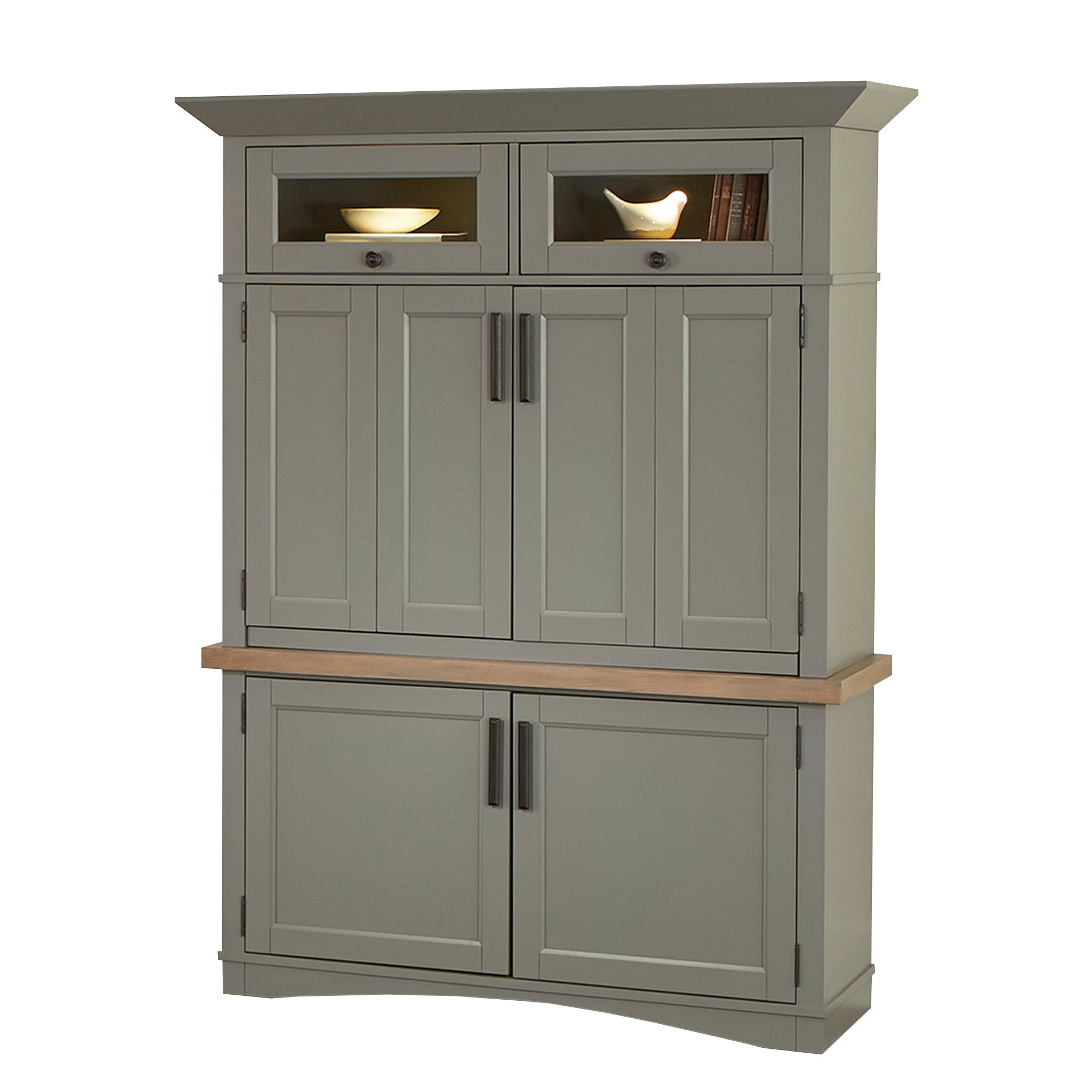 AMERICANA MODERN - DOVE Workstation with LED Light