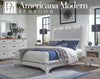 AMERICANA MODERN BEDROOM King 6/6 Platform Bed (1166HBW_PAD/1166FB/115066R)