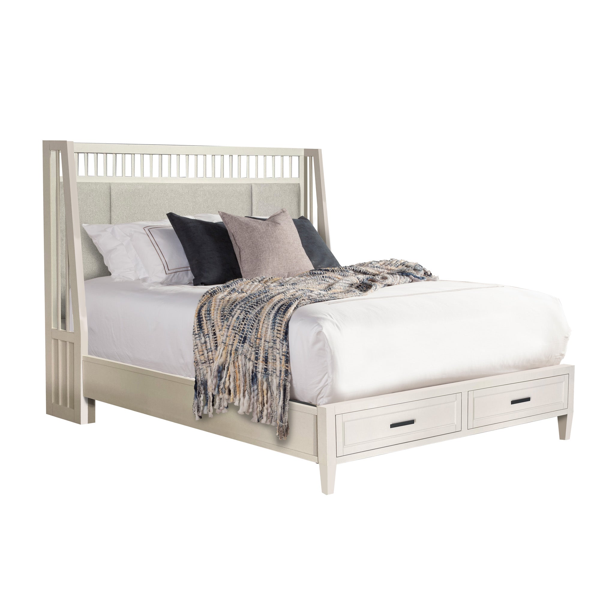 AMERICANA MODERN BEDROOM King 6/6 Shelter Bed