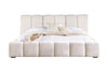 ESCAPE Queen Upholstered Bed - Fluffy River Rock