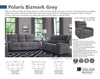 POLARIS - BIZMARK GREY Power Reclining Collection