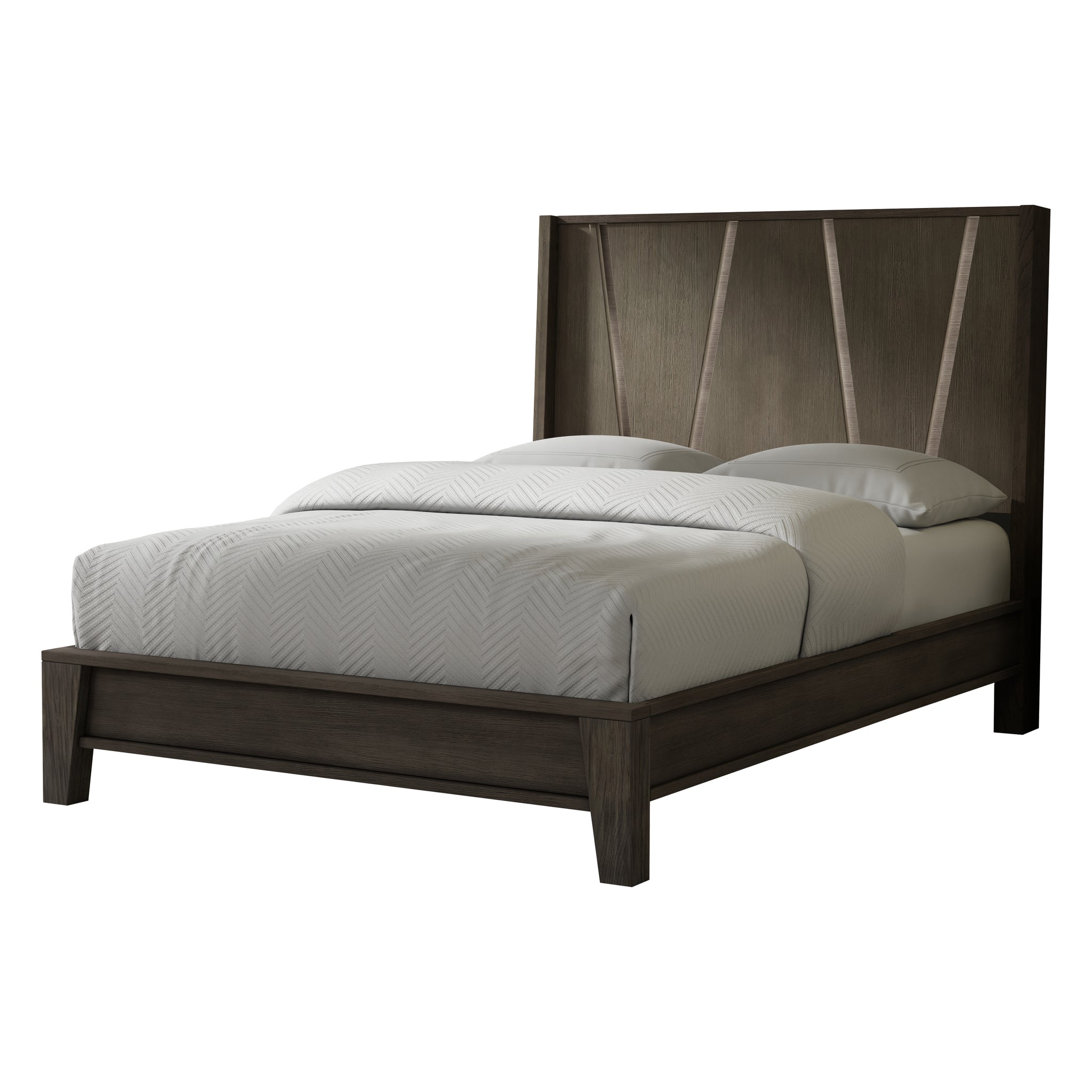 PURE MODERN BEDROOM King 6/6 Panel Bed