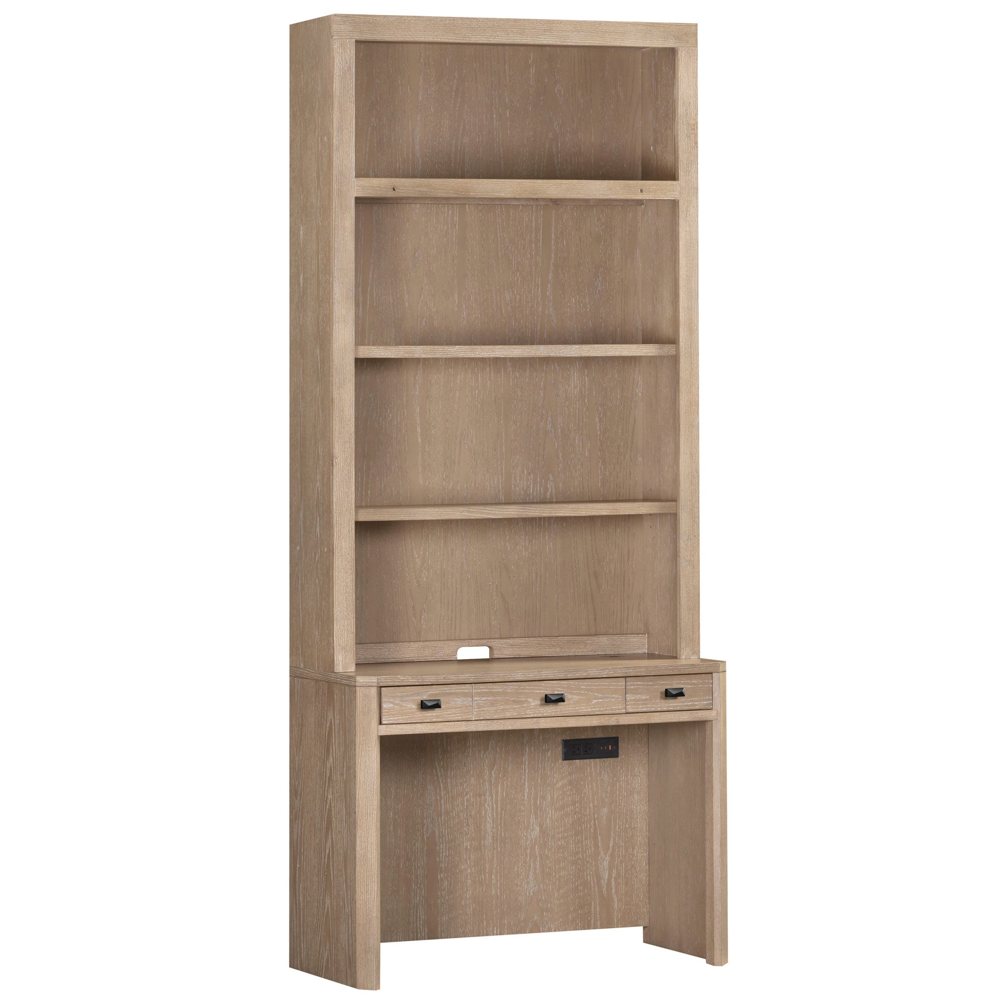 BRECKENRIDGE 2pc 40" Library Desk and Hutch