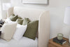 SHILOH - WHITE MOCHA Queen Bed 5/0