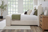 SHILOH - WHITE MOCHA Queen Bed 5/0