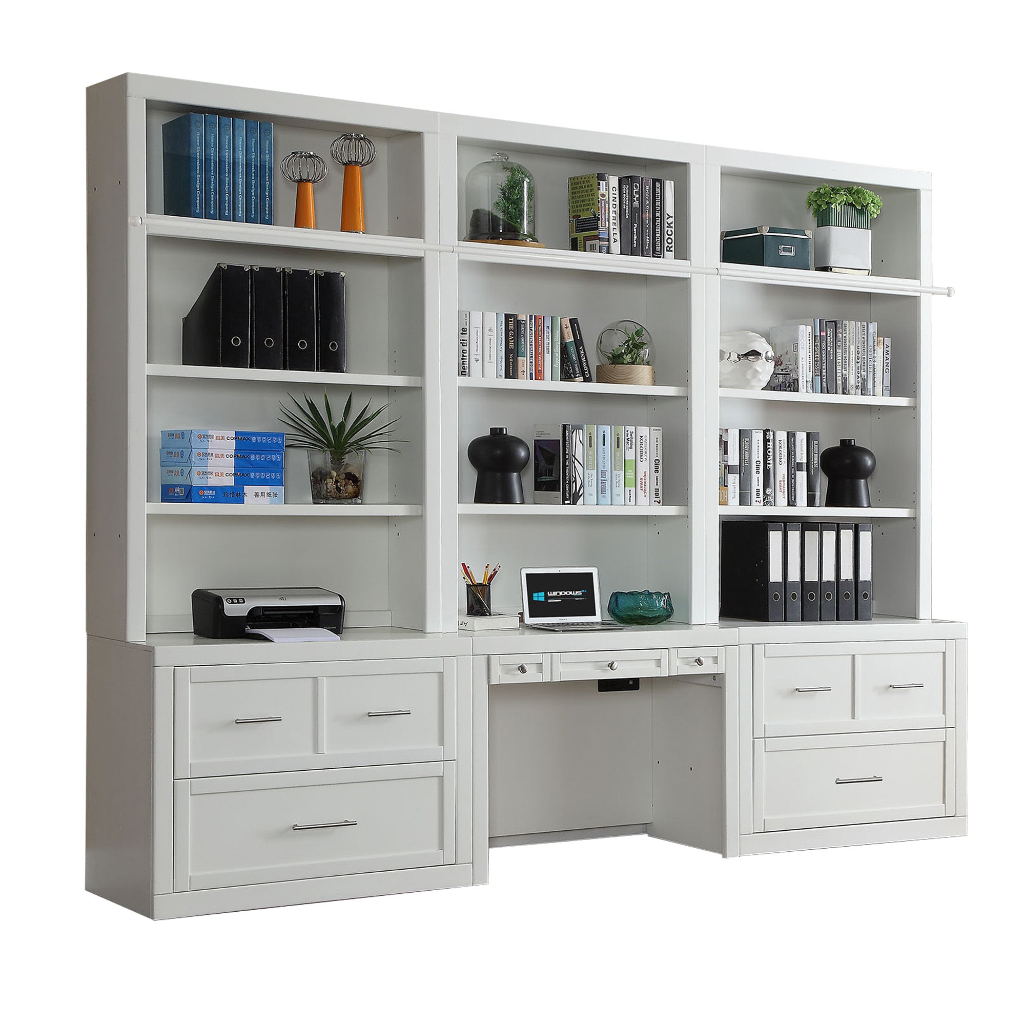 CATALINA 6pc Workspace Library Wall