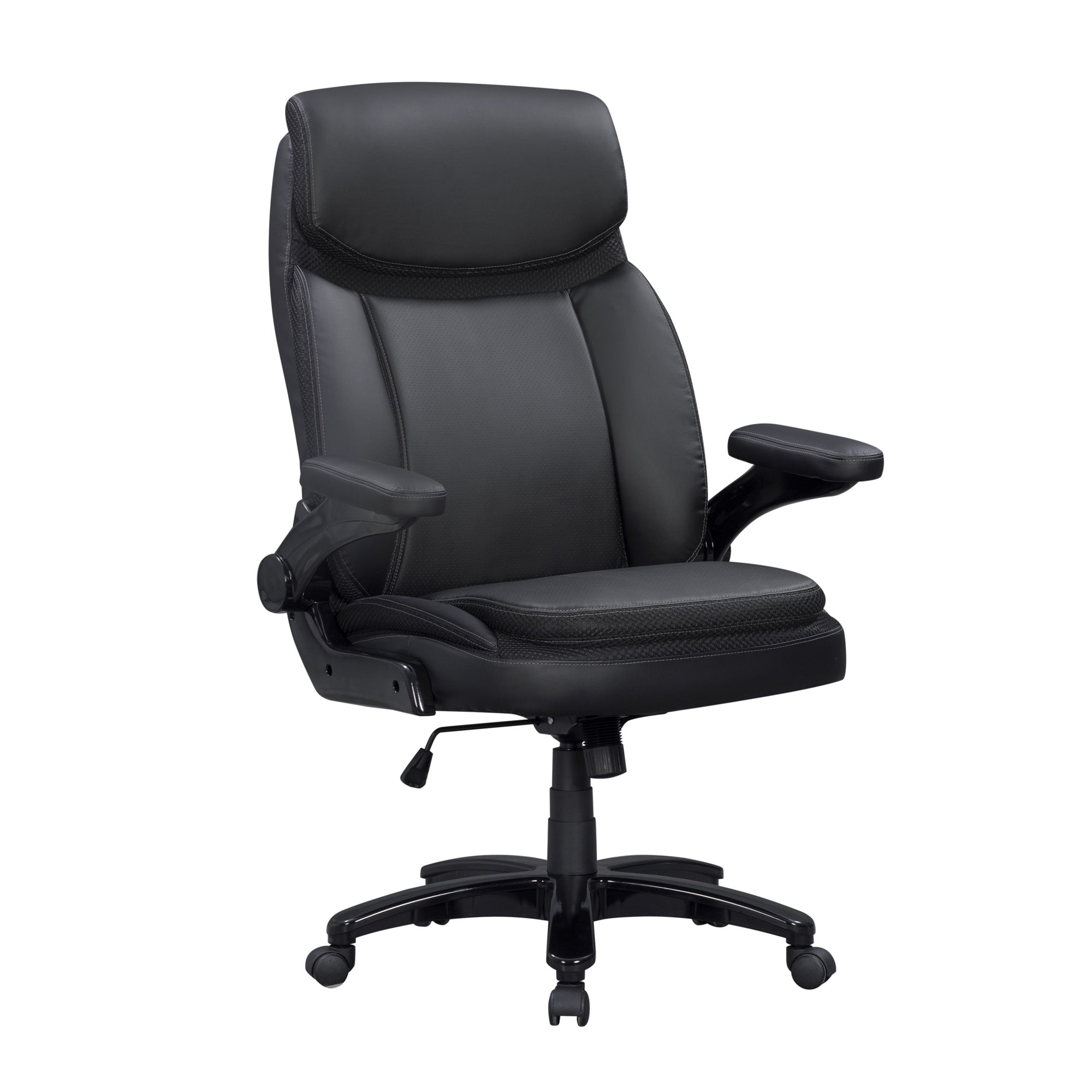 DC-372-SFBK - SOFTY BLACK Big Man Desk Chair