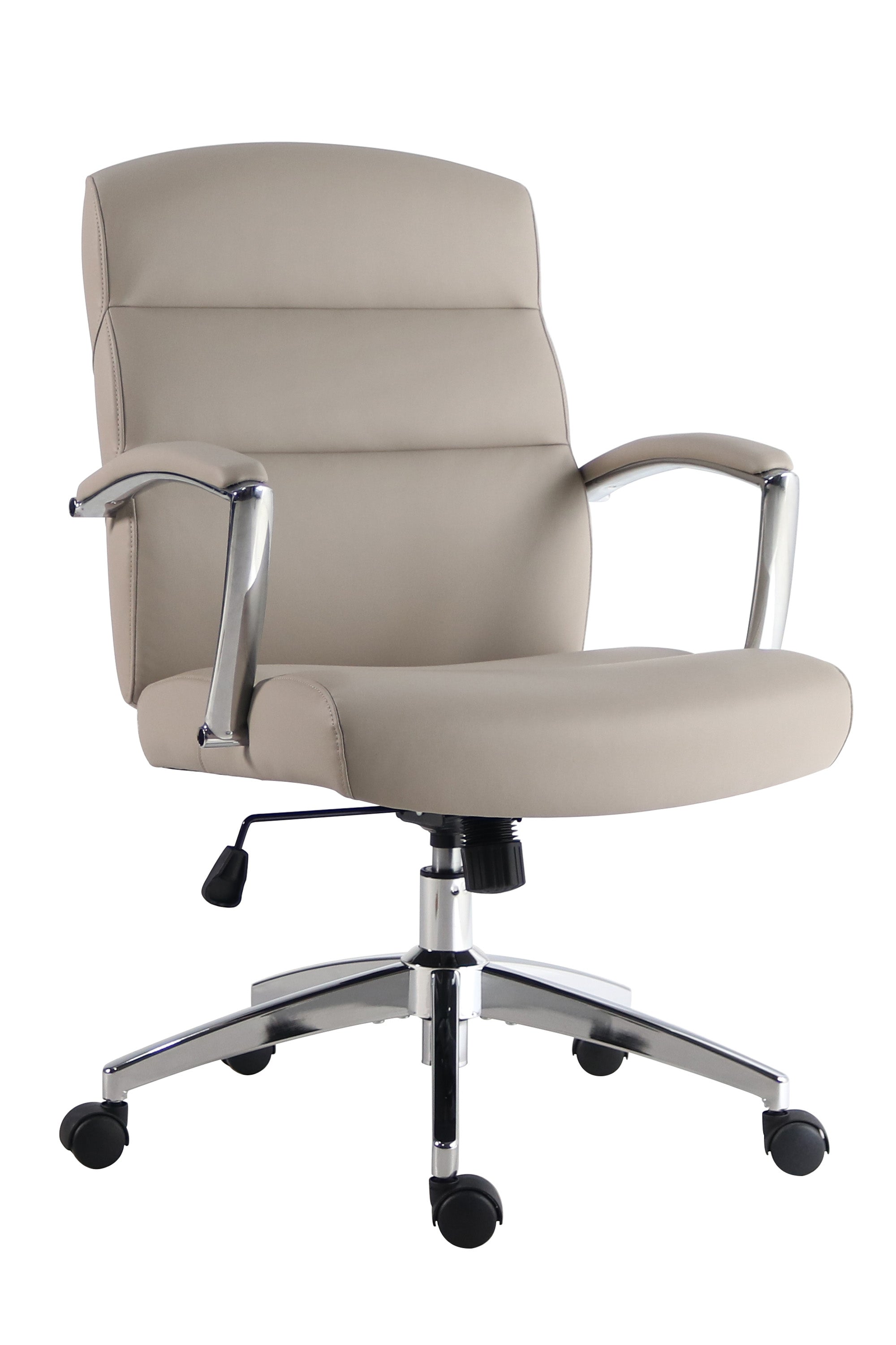 DC-601-SFTA - SOFTY TAUPE Vegan Leather Desk Chair