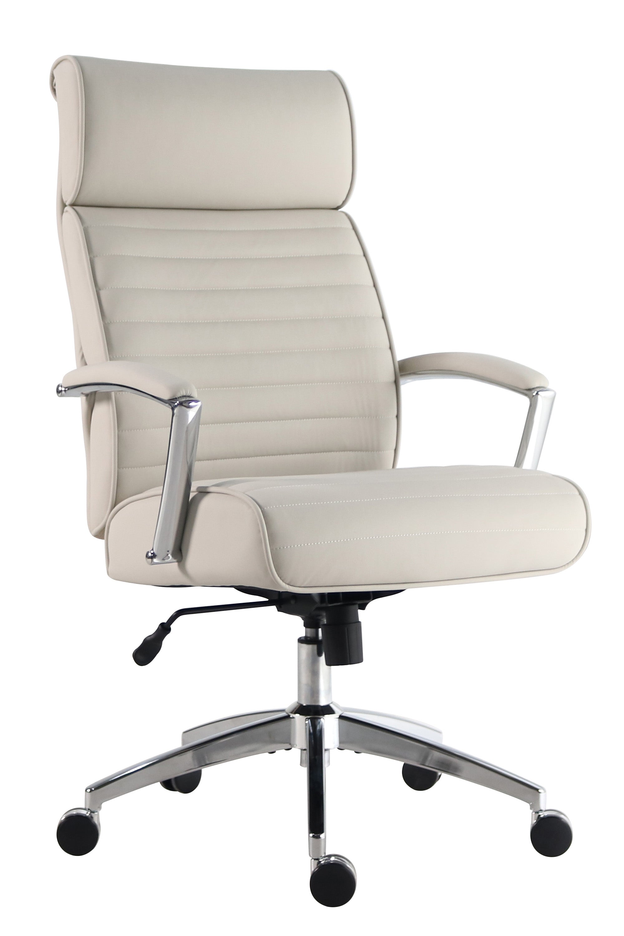DC-602-SFNA - SOFTY NATURAL Vegan Leather Desk Chair Tall