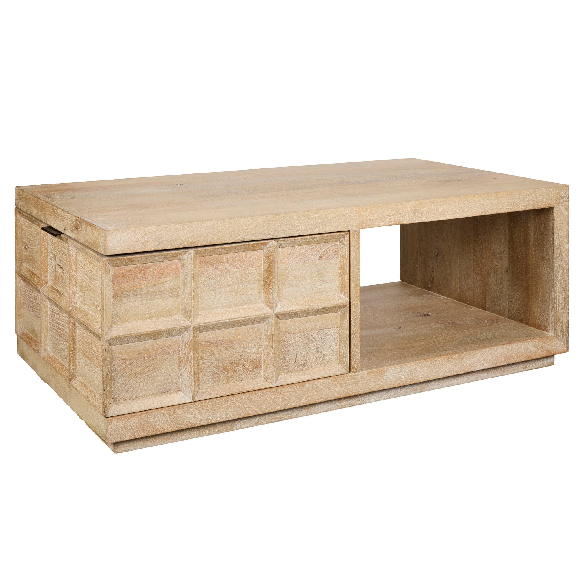 LAGUNA Rectangular Storage Cocktail Table