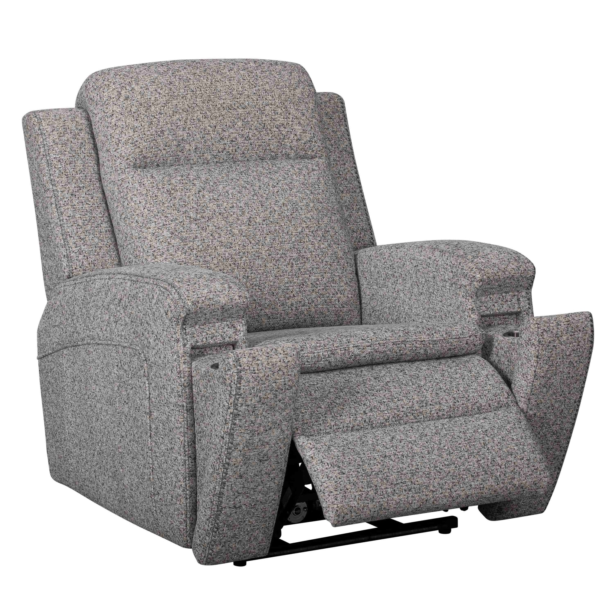 ARMSTRONG - SOUTHAMPTON STORM Power Recliner with Heat, Massage & Auto-Glide