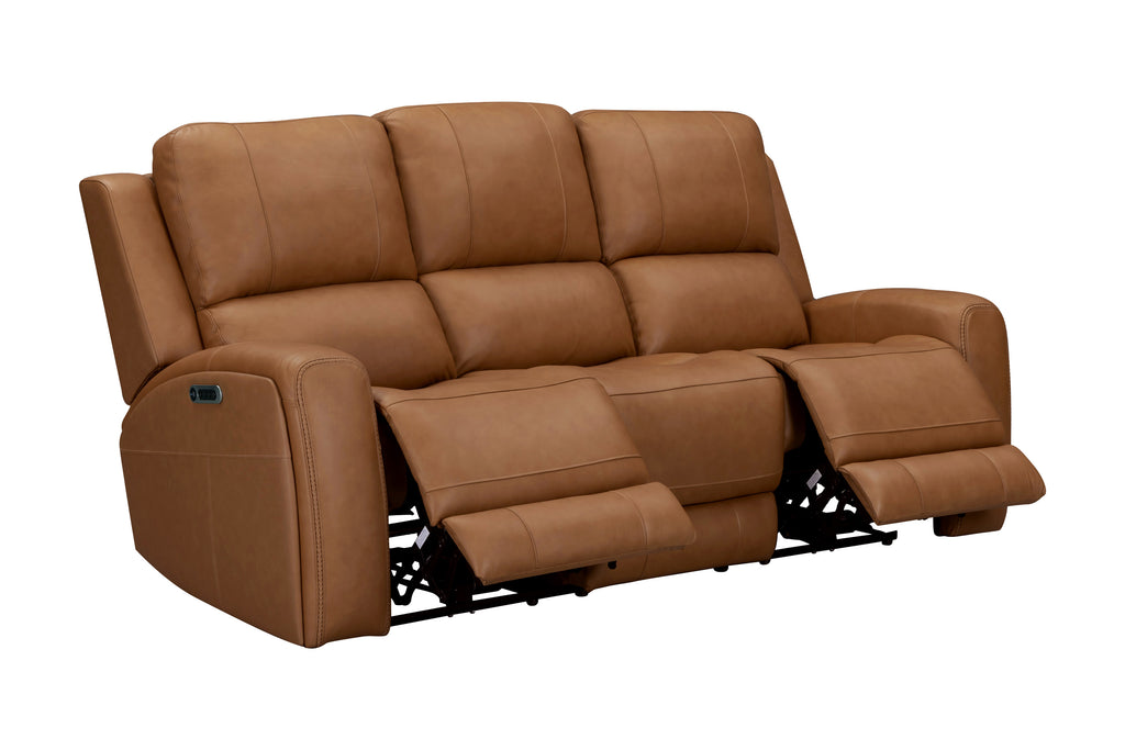BELMONT - LYRIC CARAMEL Zero-Gravity Power Sofa - Parker House