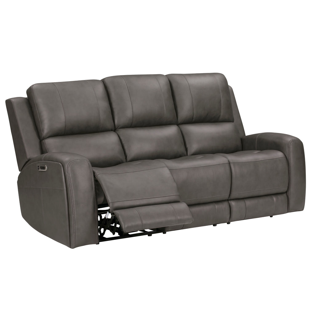 BELMONT - AUTUMN FOG Power Zero Gravity Sofa - Parker House Furniture