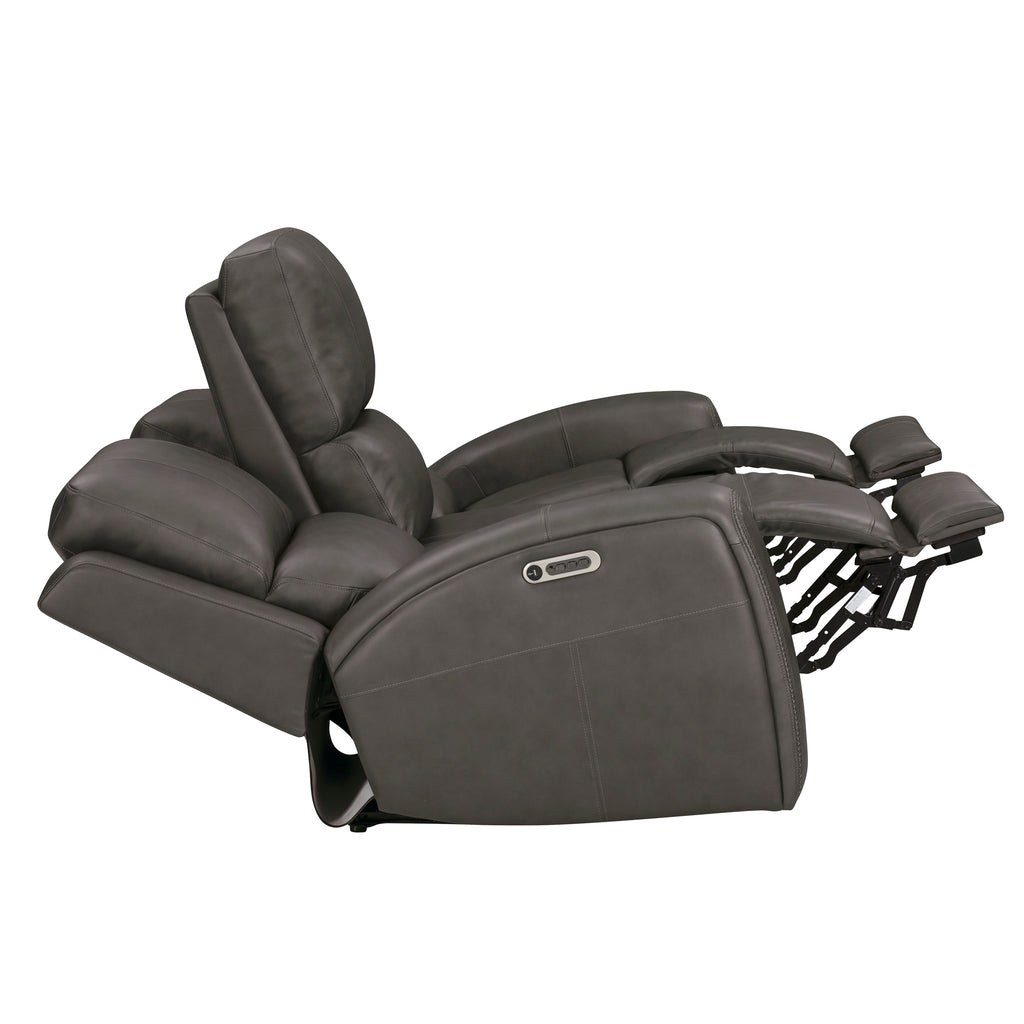 BELMONT - AUTUMN FOG Power Zero Gravity Sofa - Parker House Furniture