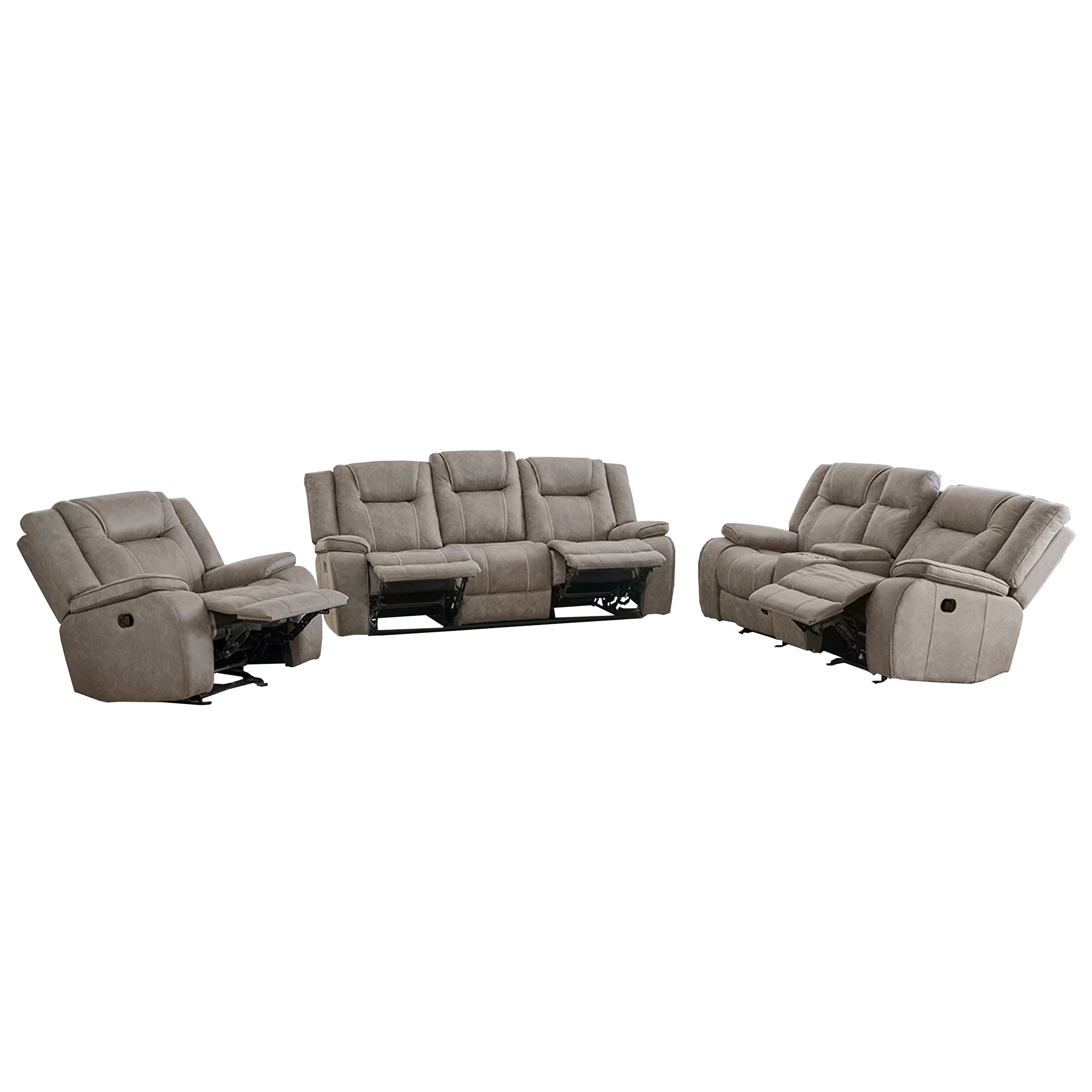 BLAKE - DESERT TAUPE Manual Sofa Group