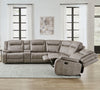 BLAKE - DESERT TAUPE 6pc Modular Reclining Sectional with Console