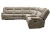 BLAKE - DESERT TAUPE 6pc Modular Reclining Sectional with Console