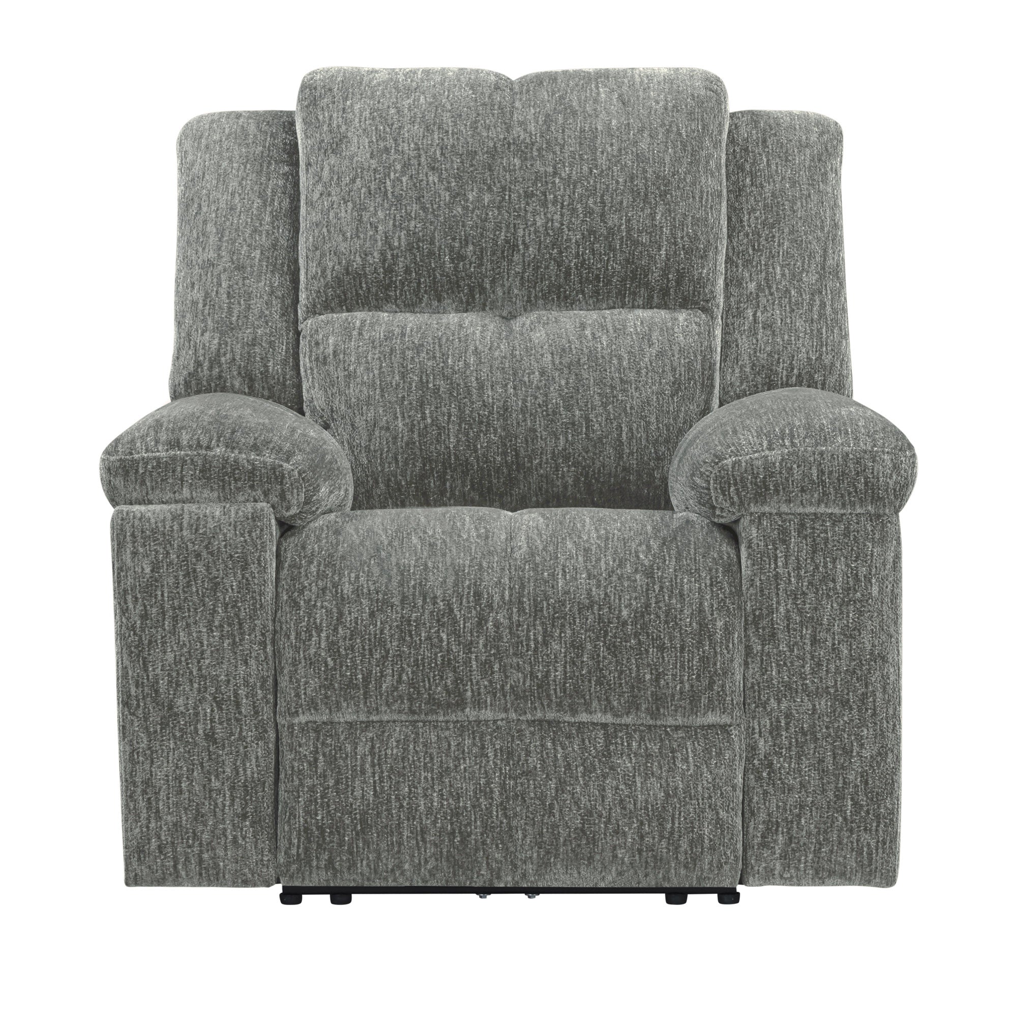 BRONCO - PLUSH CHARCOAL Manual Rocker Recliner
