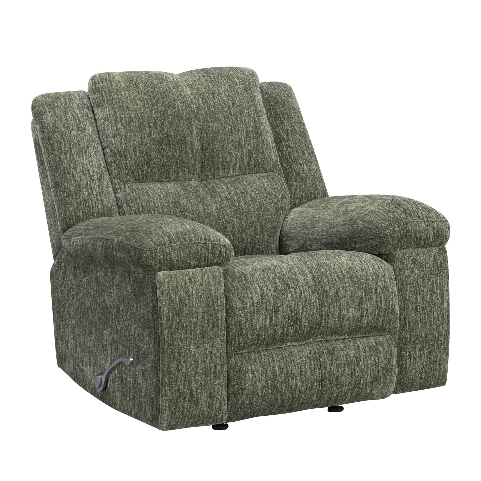 BRONCO - PLUSH FOREST Manual Rocker Recliner