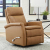 BRISTOL - RUSSET Manual Swivel Glider Recliner