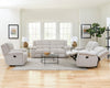 BUSTER - OPAL TAUPE Manual Dual Reclining Sofa