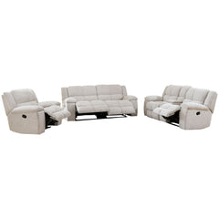 CROWN STEPPAZ & LIVE LOVING vol.2 &他 BUSTER - OPAL TAUPE Manual Dual Reclining Sofa Group - Parker