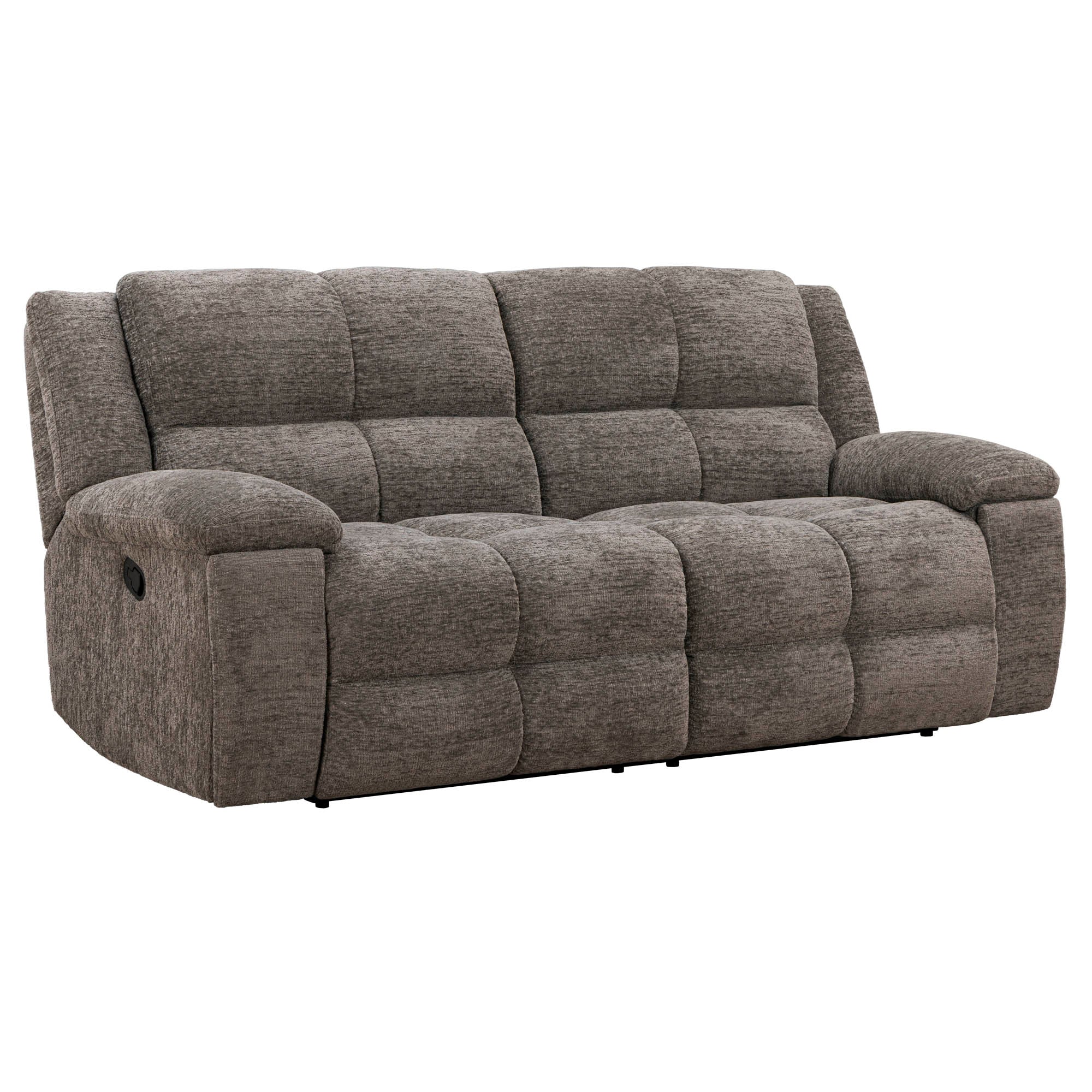 BUSTER - CABOT STONE Manual Dual Reclining Sofa