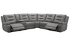 CALDWELL - TAHOE CHARCOAL 6pc Modular Power Reclining Sectional