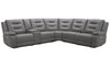 CALDWELL - TAHOE CHARCOAL 6pc Modular Power Reclining Sectional