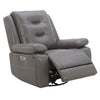 CALDWELL - TAHOE CHARCOAL Power Swivel Glider Recliner