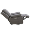 CALDWELL - TAHOE CHARCOAL Power Swivel Glider Recliner